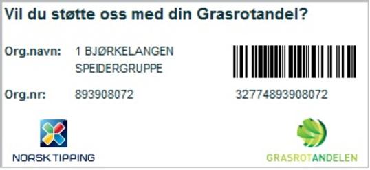 grasrotandelen vervekort grasrotandelen vervekort